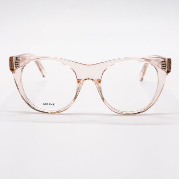 NEW CELINE CL50019I 072 CLEAR PINK WOMEN EYEGLASSES CELINE - Picture 3 of 10